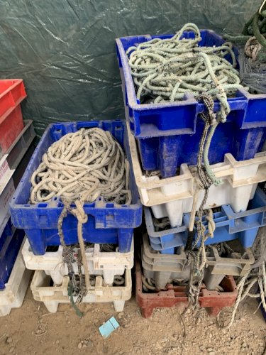 Achat de filets de pêche d’occasion et de ralingues plombées