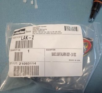  Alarme sonore et visuelle 24 V RK-12870  ou RK 12871