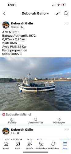 Bateau avec PME sans licences 