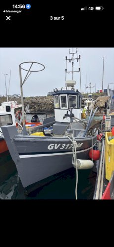 Bateau bois chantier Cariou 1972