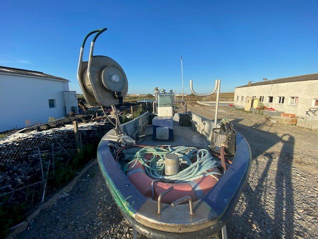 bateau de pêche avec PME chantier Bernard
