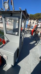 Bateau de pêche coque allemand 