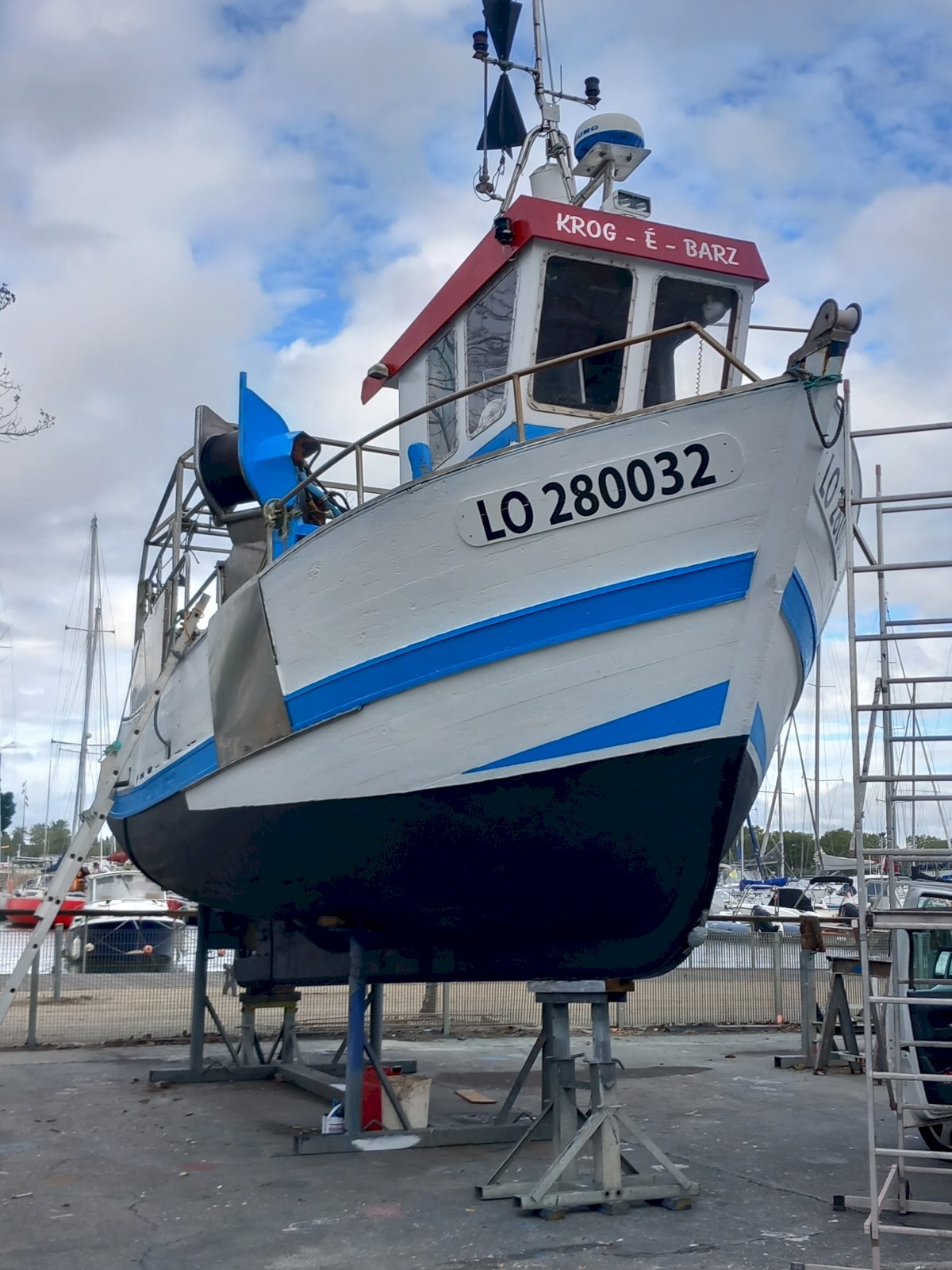 Bateau De P che En Bois Polyvalent Vendu