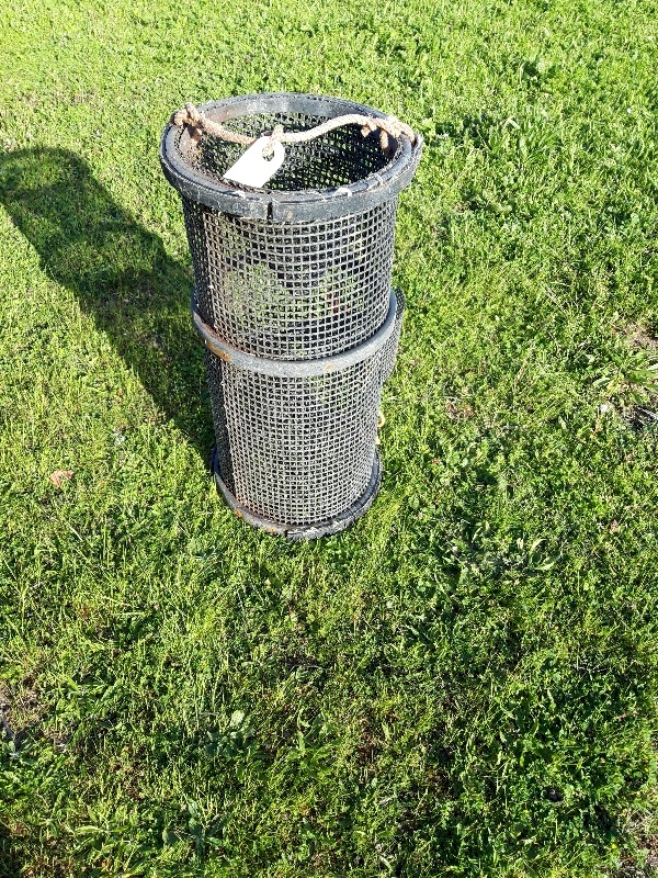 DYNWAVECA Pompe à Crevettes avec Seau Facile à Transporter Outil de Capture pour Intestin de Mer Équipement de Pêche Dispositif de Capture de Fruits de Mer 92cm