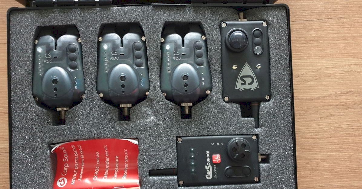 Coffret détecteur/centrale carpe Carpsounder - Vendu