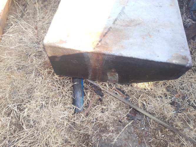 Cuve a gasoil résiné 