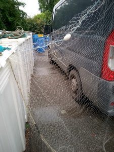 used nets 40 mesh