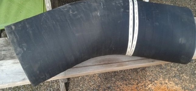 HALYARD MARINE Grosse durite / manchette 10" diamètre (25.4 cm) 94 cm 