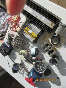 lot of miscellaneous equipment