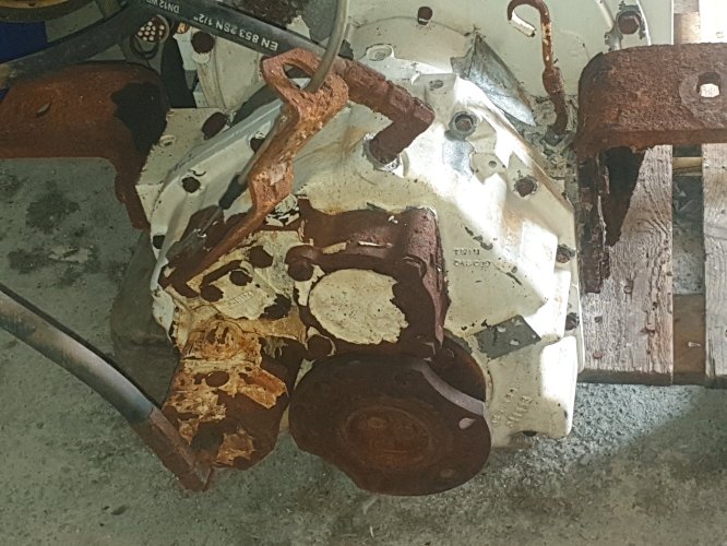 moteur cummins et inverseur 