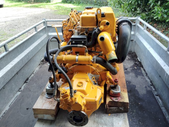 Moteur diesel bateau Vétus 65cv