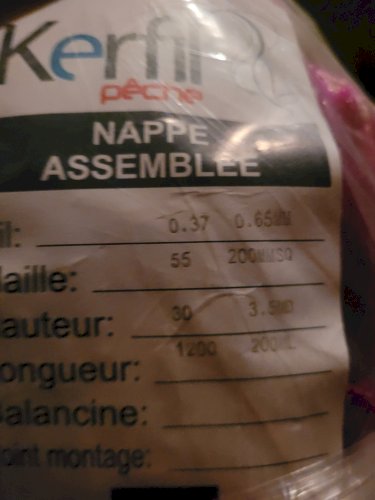 Nappe filet