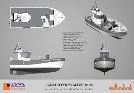 Navire de pêche polyvalent 