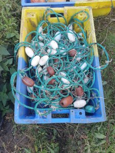 Floating sling, floats, nets