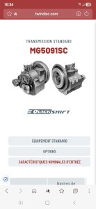 Looking for twin disc 5091sc
