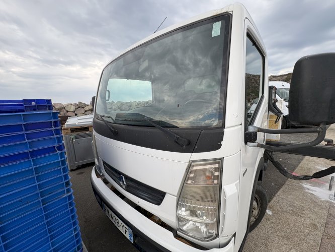 Renault maxity grue benne 