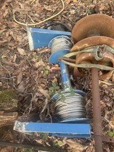 Manual winch