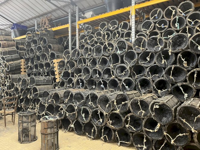 Vente de casiers à crevettes – Matériel professionnel