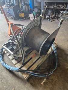 Starboard net hauler
