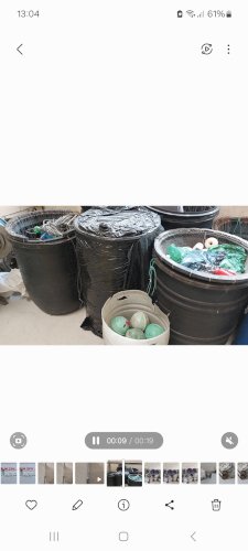 Vire palangre + materiel